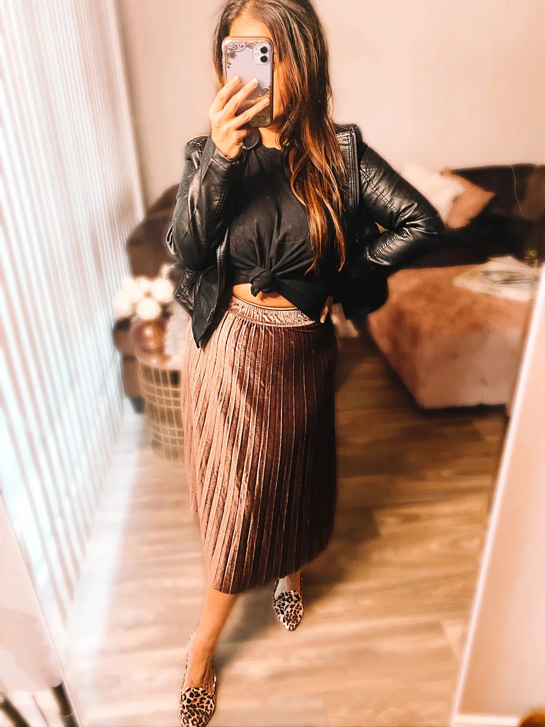 Velvet Skirt