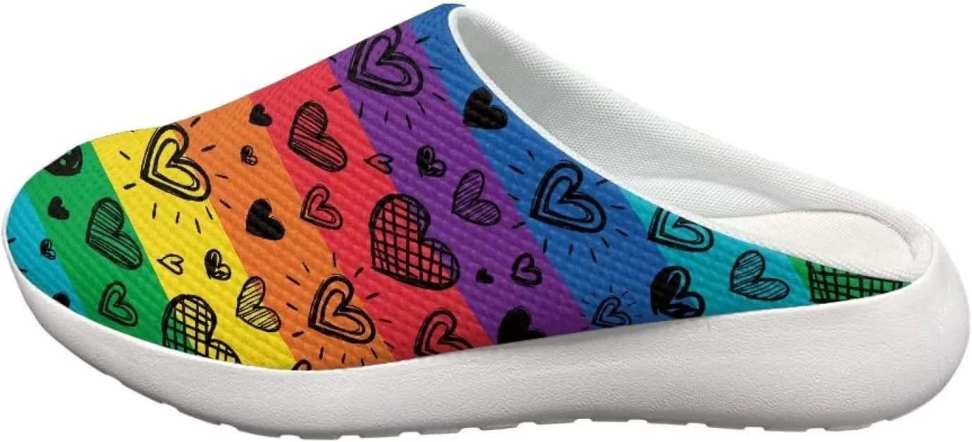 Veniyate Unisex Garden Clogs Shoes for Men's Women's Slip On Slippers Summer Sandals Beach Shower Slippers Anti-Slip Mules