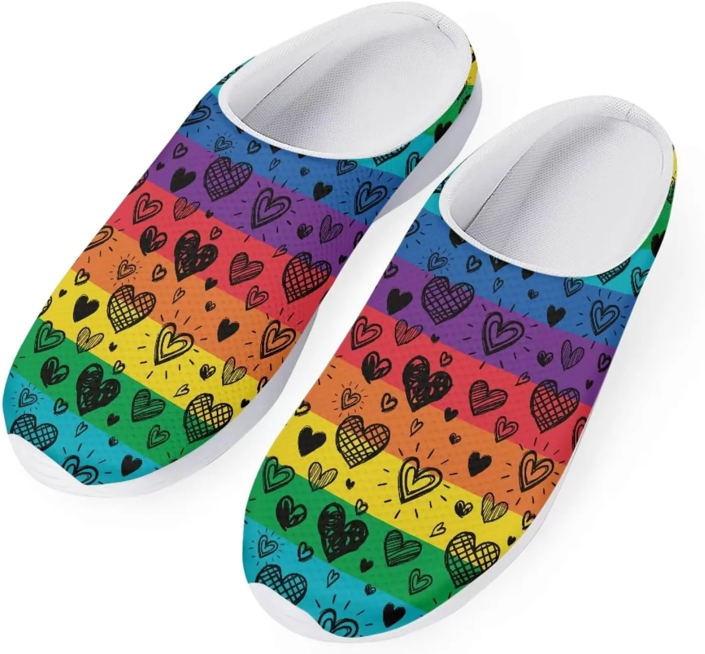 Veniyate Unisex Garden Clogs Shoes for Men's Women's Slip On Slippers Summer Sandals Beach Shower Slippers Anti-Slip Mules