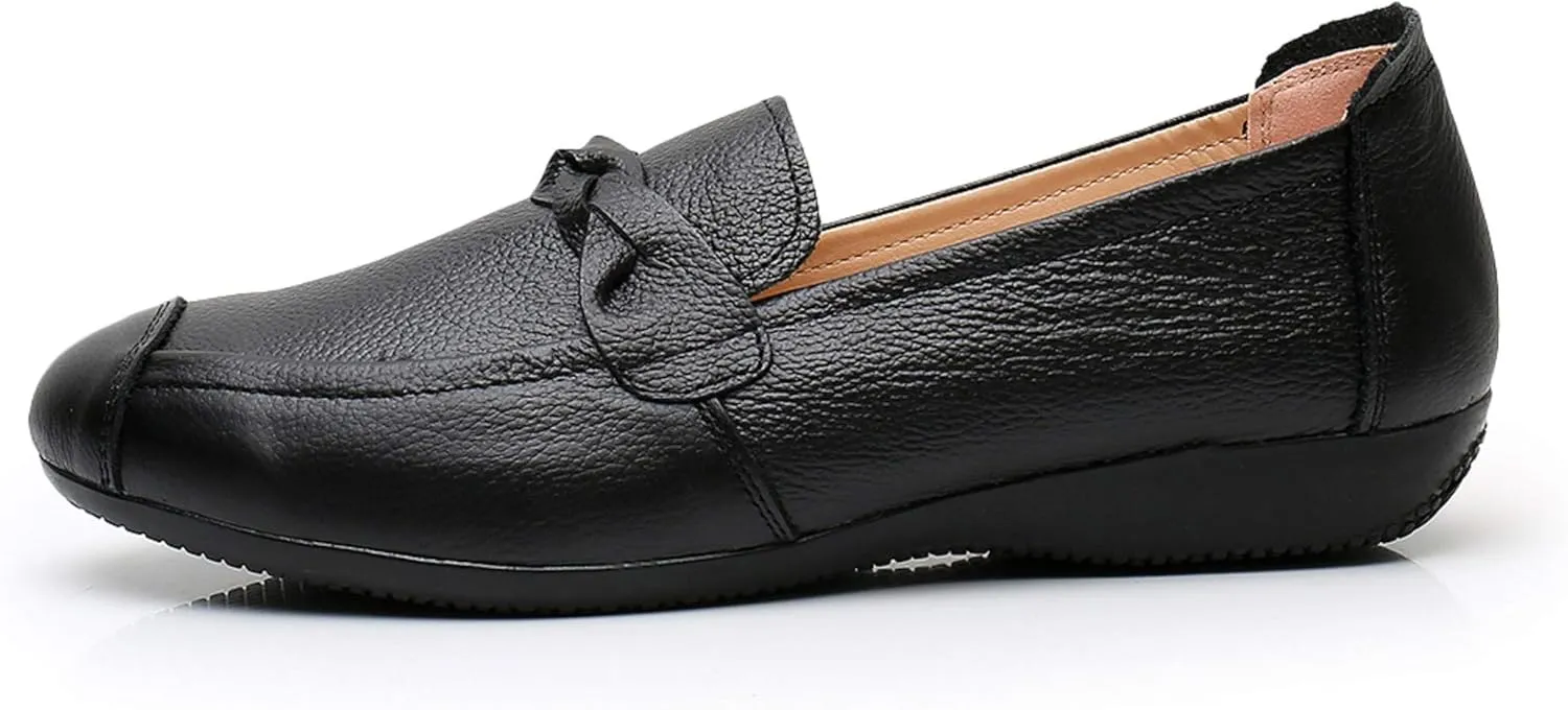 VenusCelia Women's Braid Dance Flat Shoe