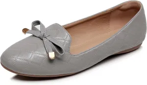 VenusCelia Women's Serenity Bow Flat Shoe