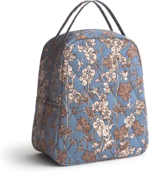 Vera Bradley Performance Twill Lunch Bag, Larkspur Delphinum