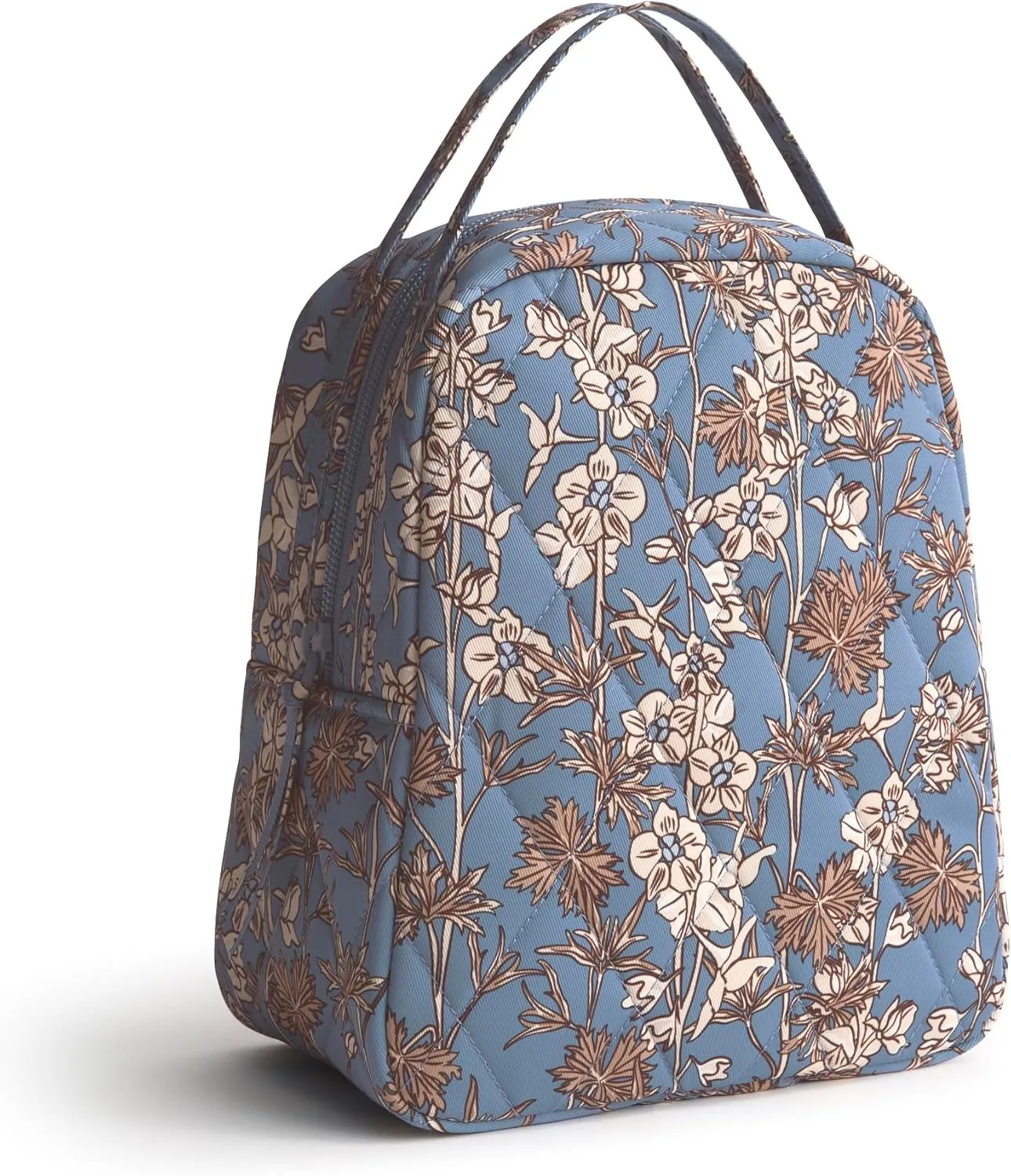 Vera Bradley Performance Twill Lunch Bag, Larkspur Delphinum