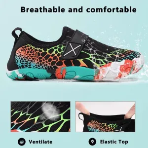 Water Shoes for Kids Boys Girls Non-Slip Breathable Hiking Sports Swim Pool Beach Sandal Quick Dry Lightweight Outdoor Indoor Shoes for Little Big Kid