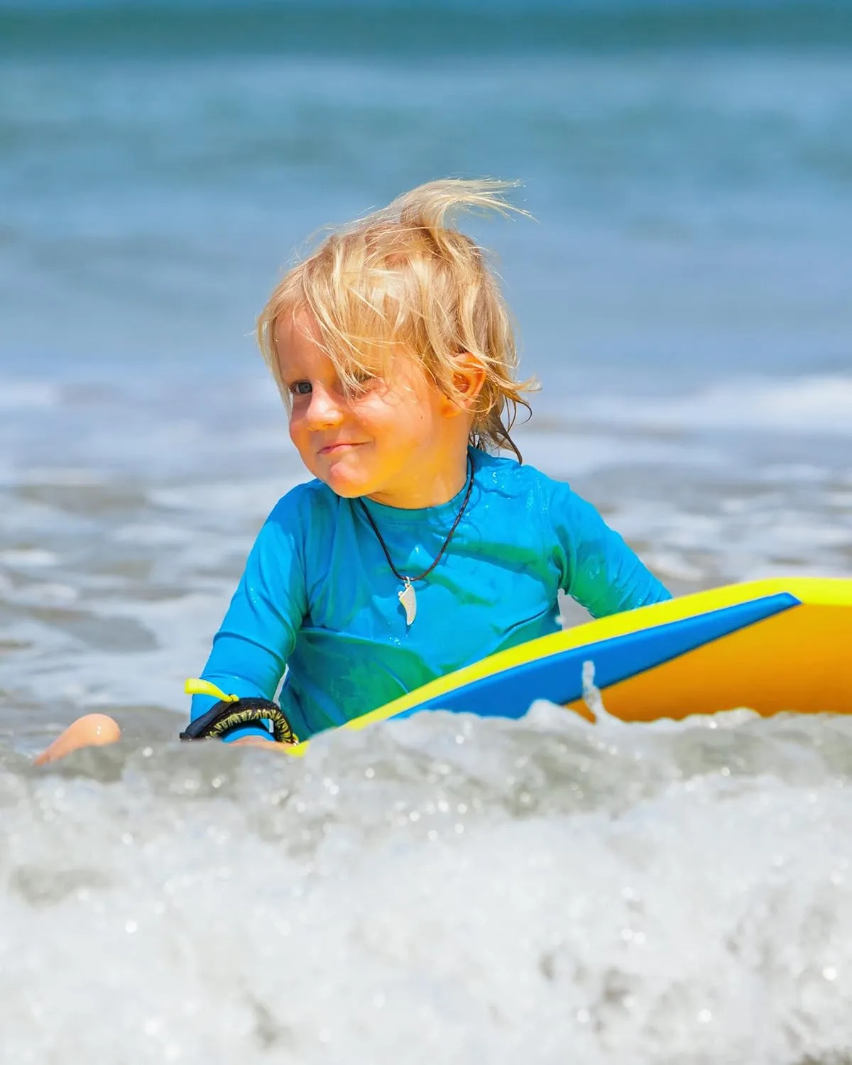 Willit Boys Rash Guard Swim Shirt Baby/Toddler Long Sleeve UPF 50  Sun Protection SPF Quick Dry Shirt