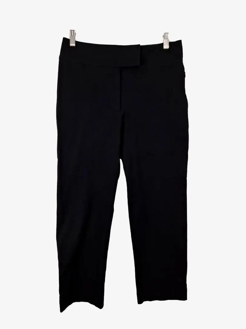 Witchery Sleek Belted Black Office Pants Size 12