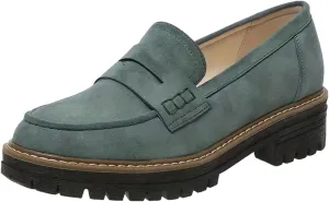 Womens Loafers Platform Chunky Penny Loafer Lug Sole Comfortable Slip On Work Office Business Orthopedic Casual Dressy Shoes Arch Support Round Toe Walking Shoe for Daily Wear