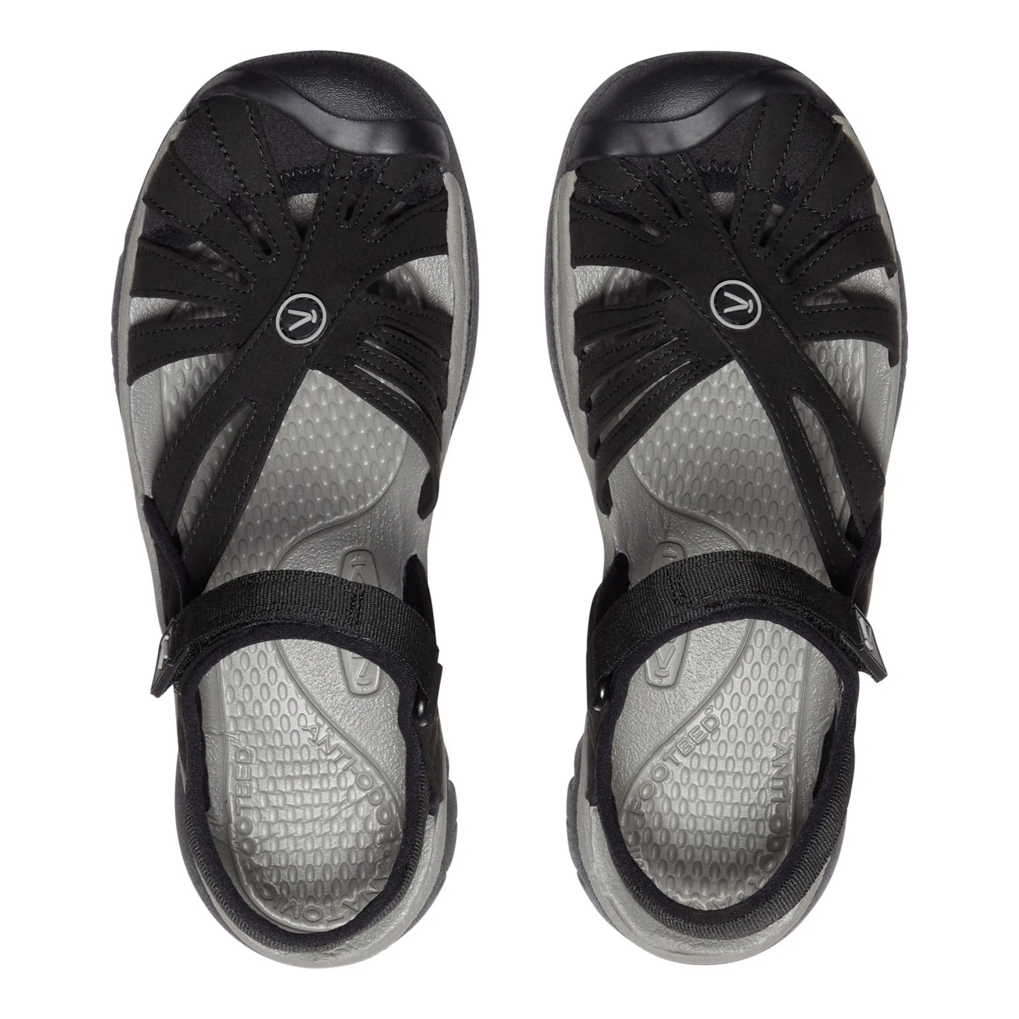 Women's Rose Sandal Black Neutral/Grey