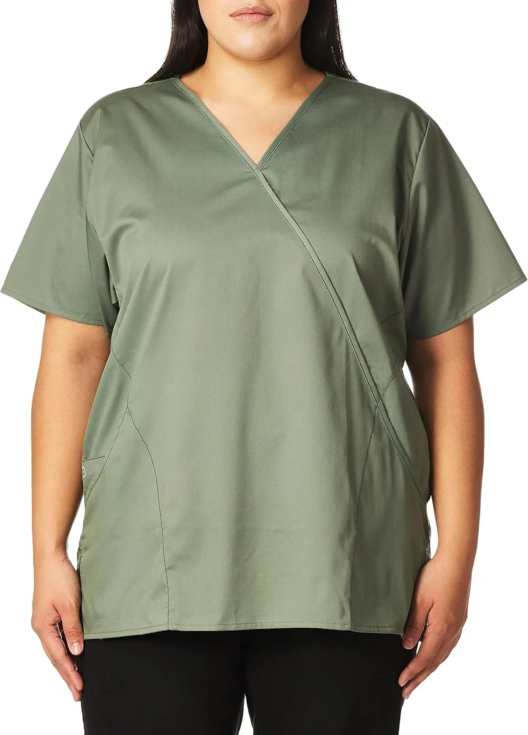 WonderWink Women's Mock Wrap Top