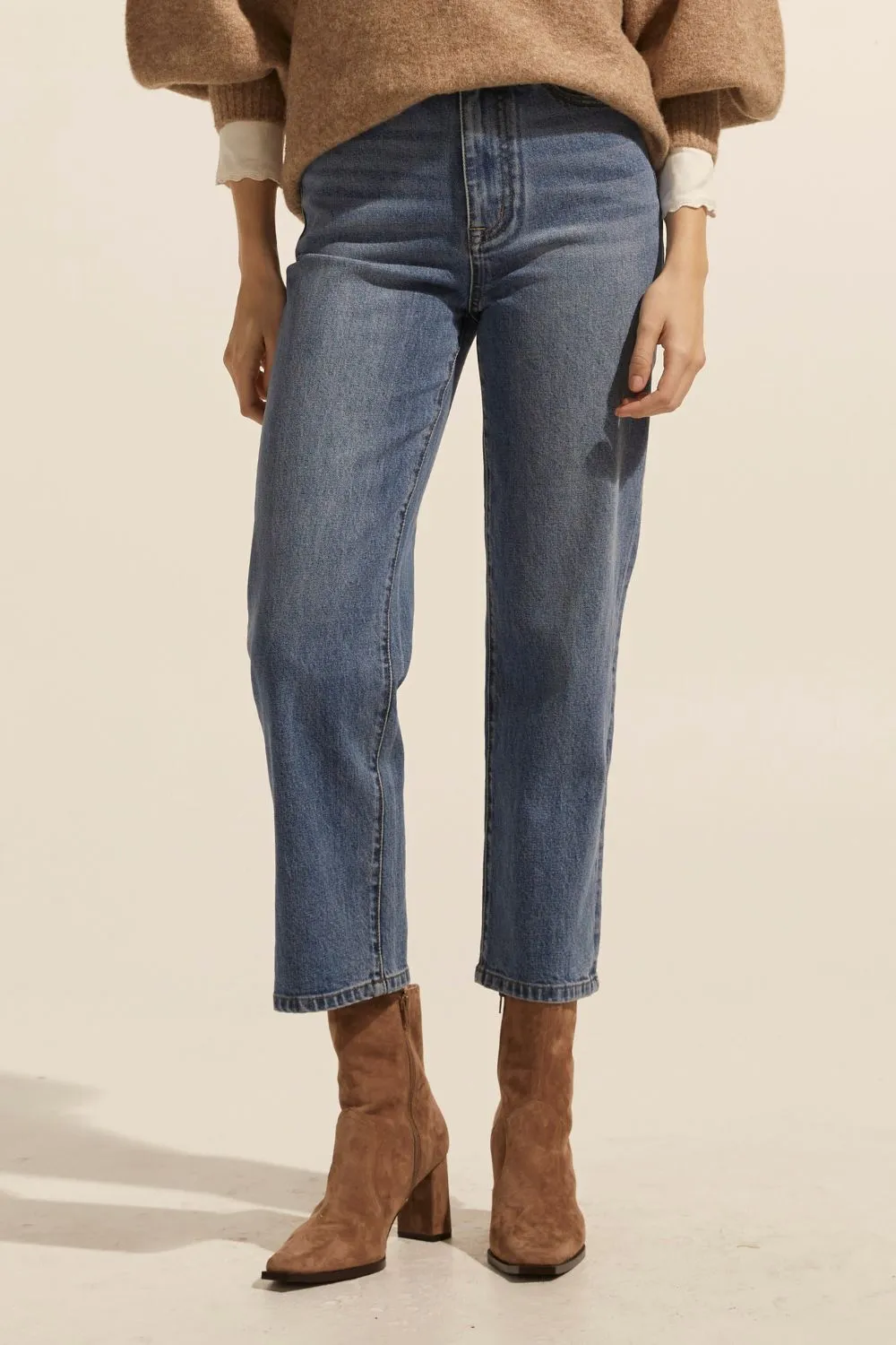 Zoe Kratzmann Tariff Jean - Mid Wash Denim
