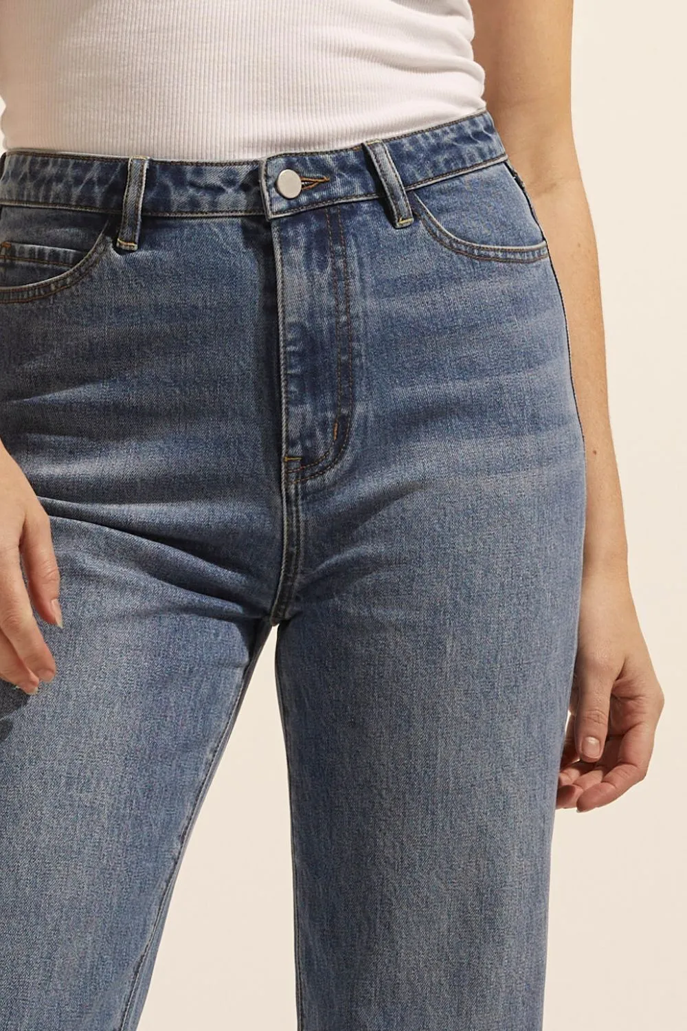 Zoe Kratzmann Tariff Jean - Mid Wash Denim